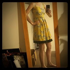 Yellow summer dress